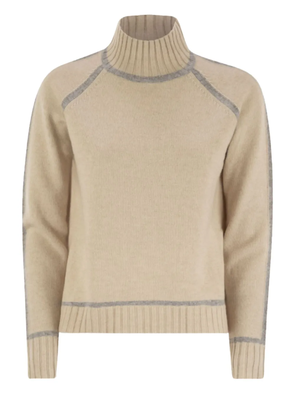 Max Mara turtleneck raglan-sleeve sweater | Neutrals | Image 1