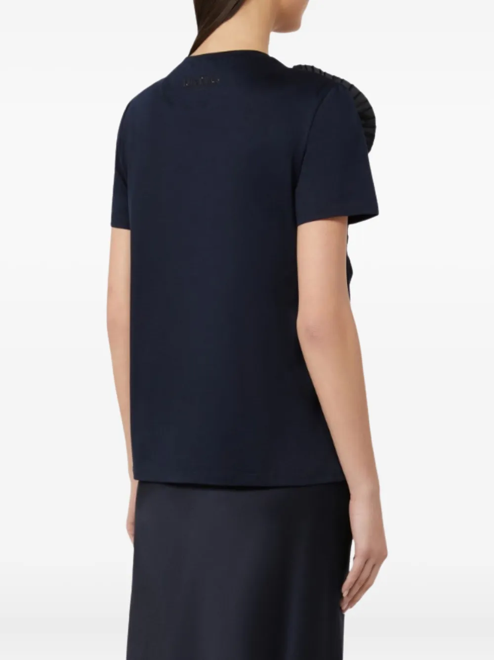 Max Mara Pontile T-shirt met korte mouwen Blauw