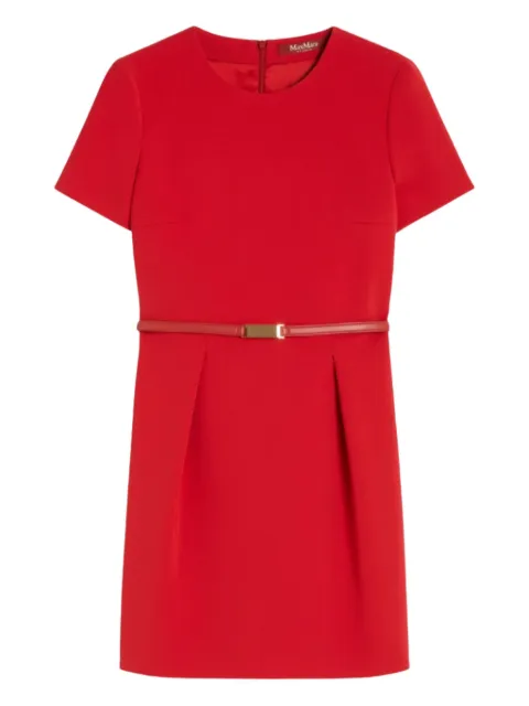 Max Mara vestido corto manga corta