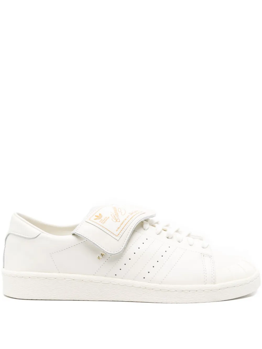 Adidas x Willy Chavarria leather sneakers White