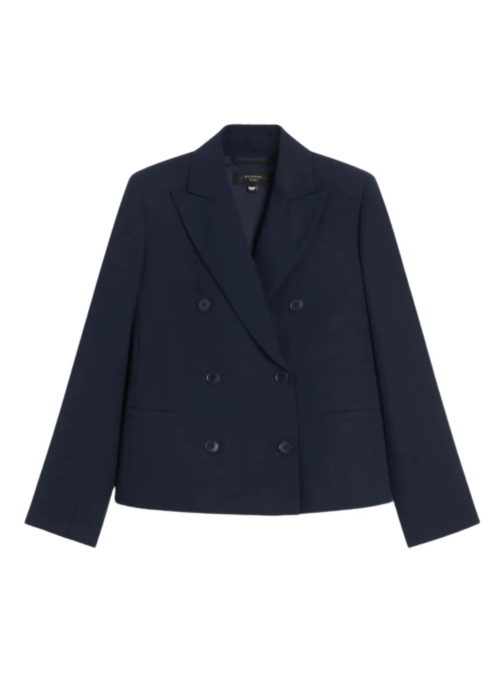 Weekend Max Mara TAPPETO double-breasted button jacket | Blue | Image 1