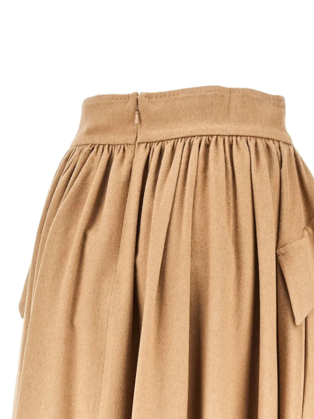 Max Mara Eufemia pleated skirt - Beige