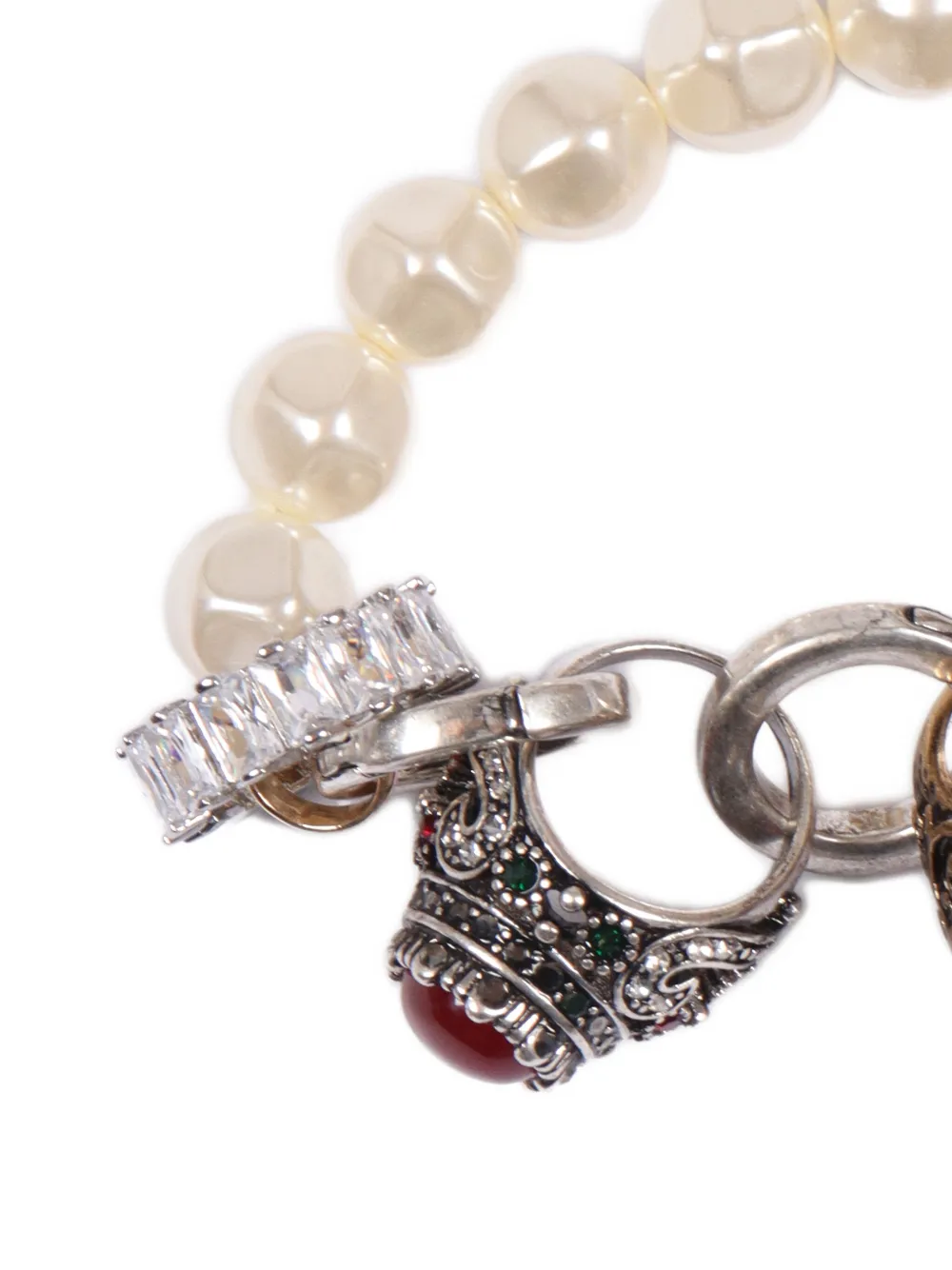 Weekend Max Mara Haway Charm Bracelet In White