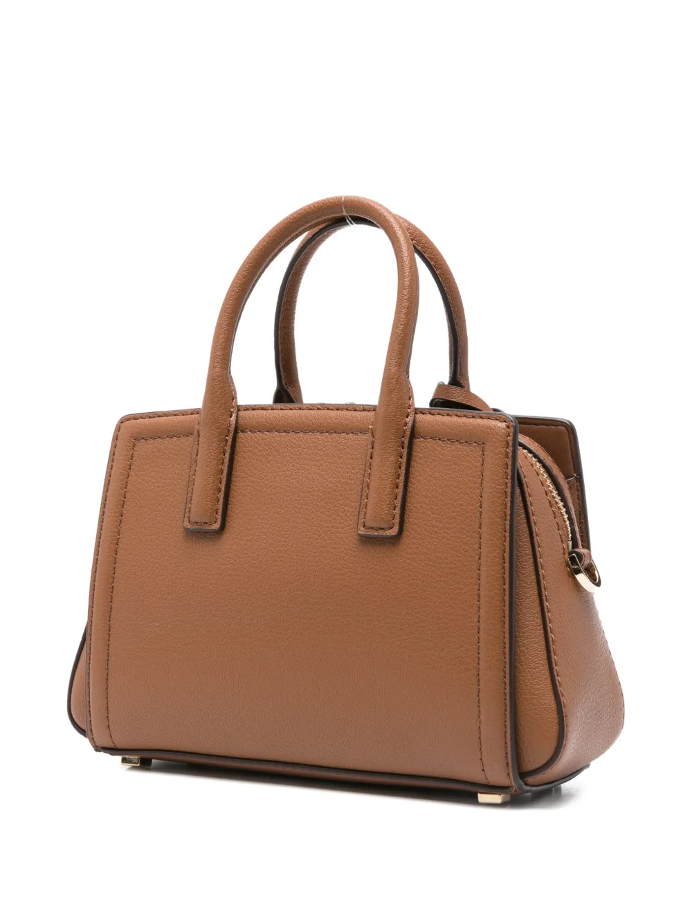 Michael Michael Kors Small Laila Leather Tote Bag In Brown