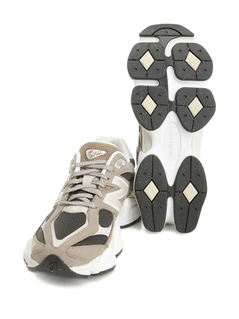 New Balance 9060 suede sneakers Neutrals