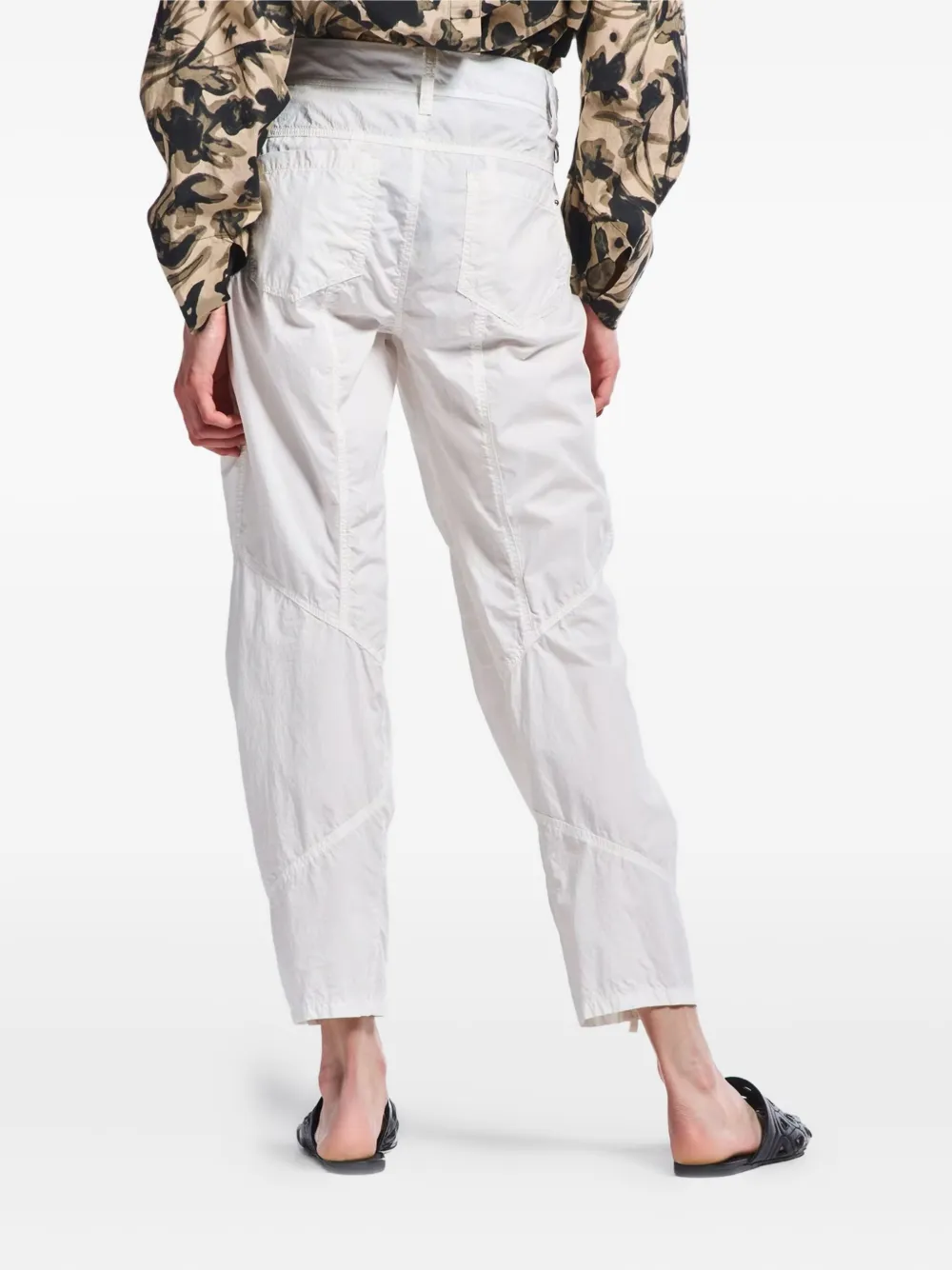  High Venture Panelled Trousers - White 
