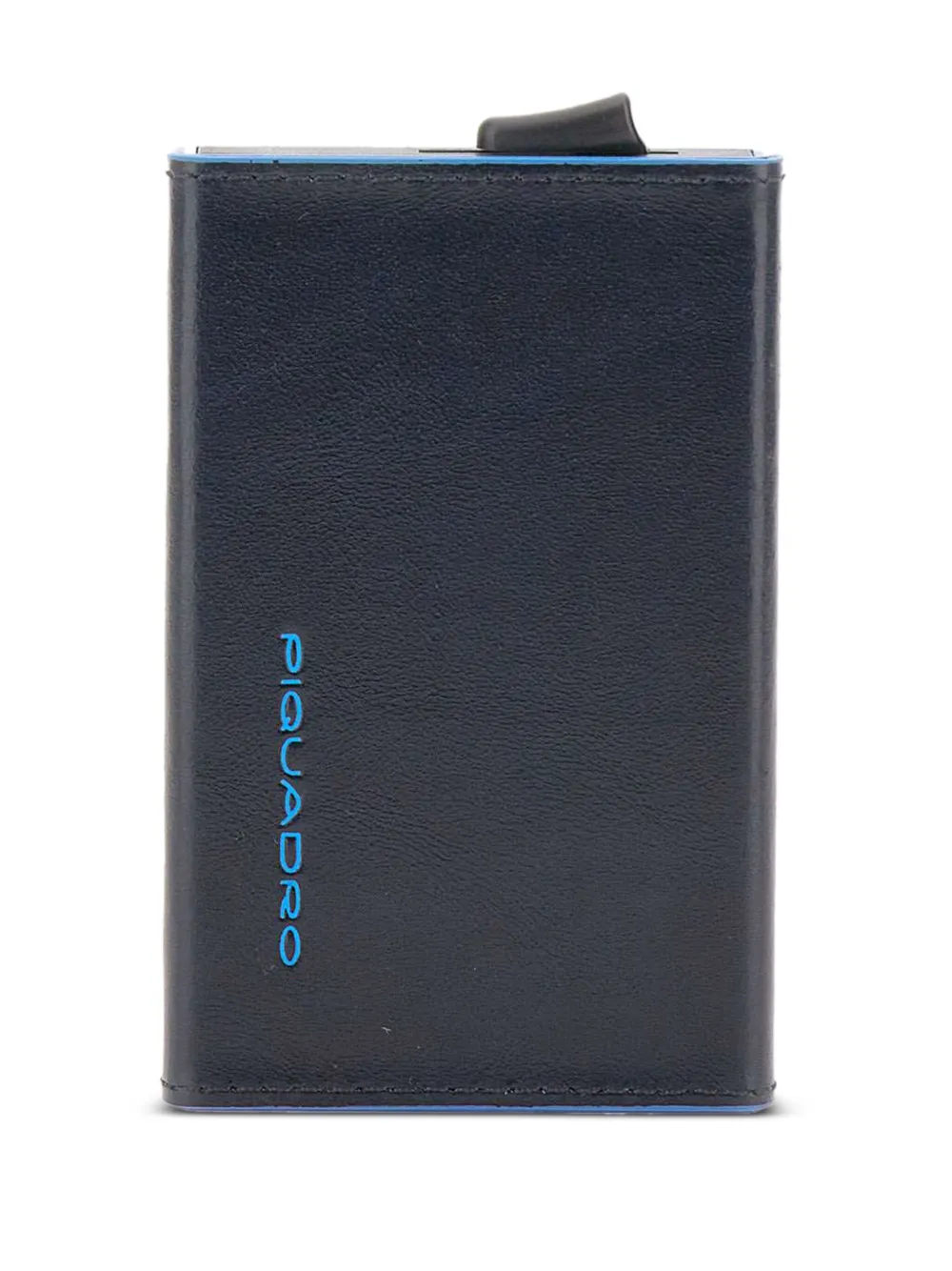 PIQUADRO sliding-system leather cardholder | Blue | Image 1