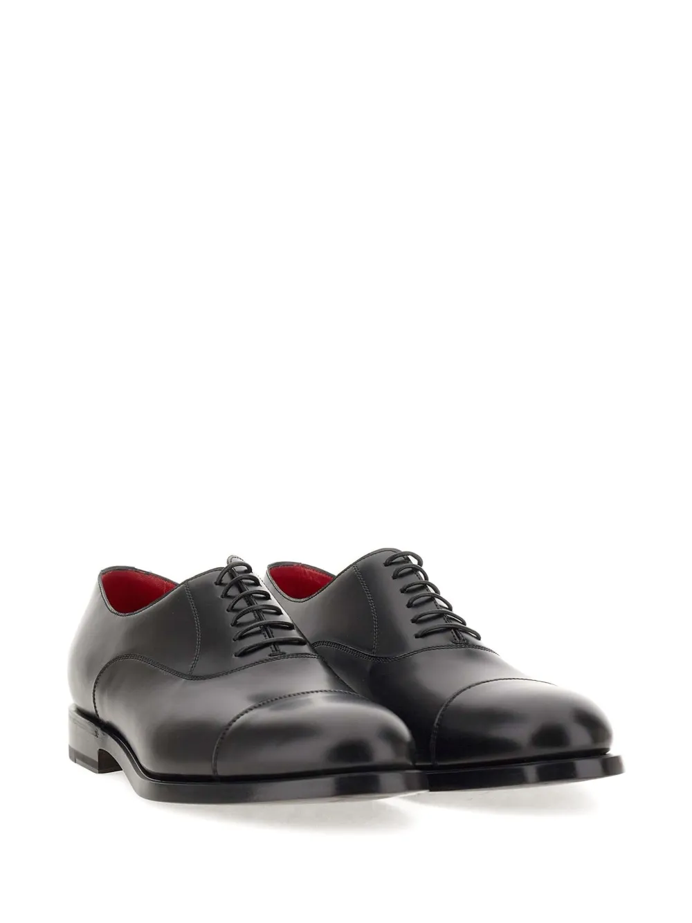 Neil Barrett cap-toe lace-up oxford shoes Black