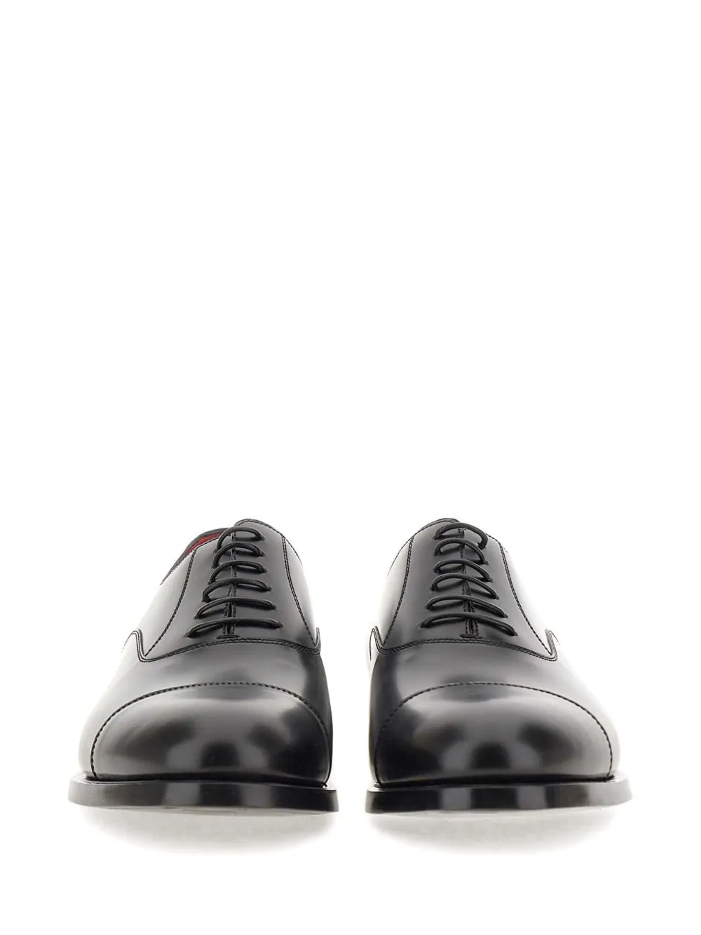 Neil Barrett cap-toe lace-up oxford shoes Black