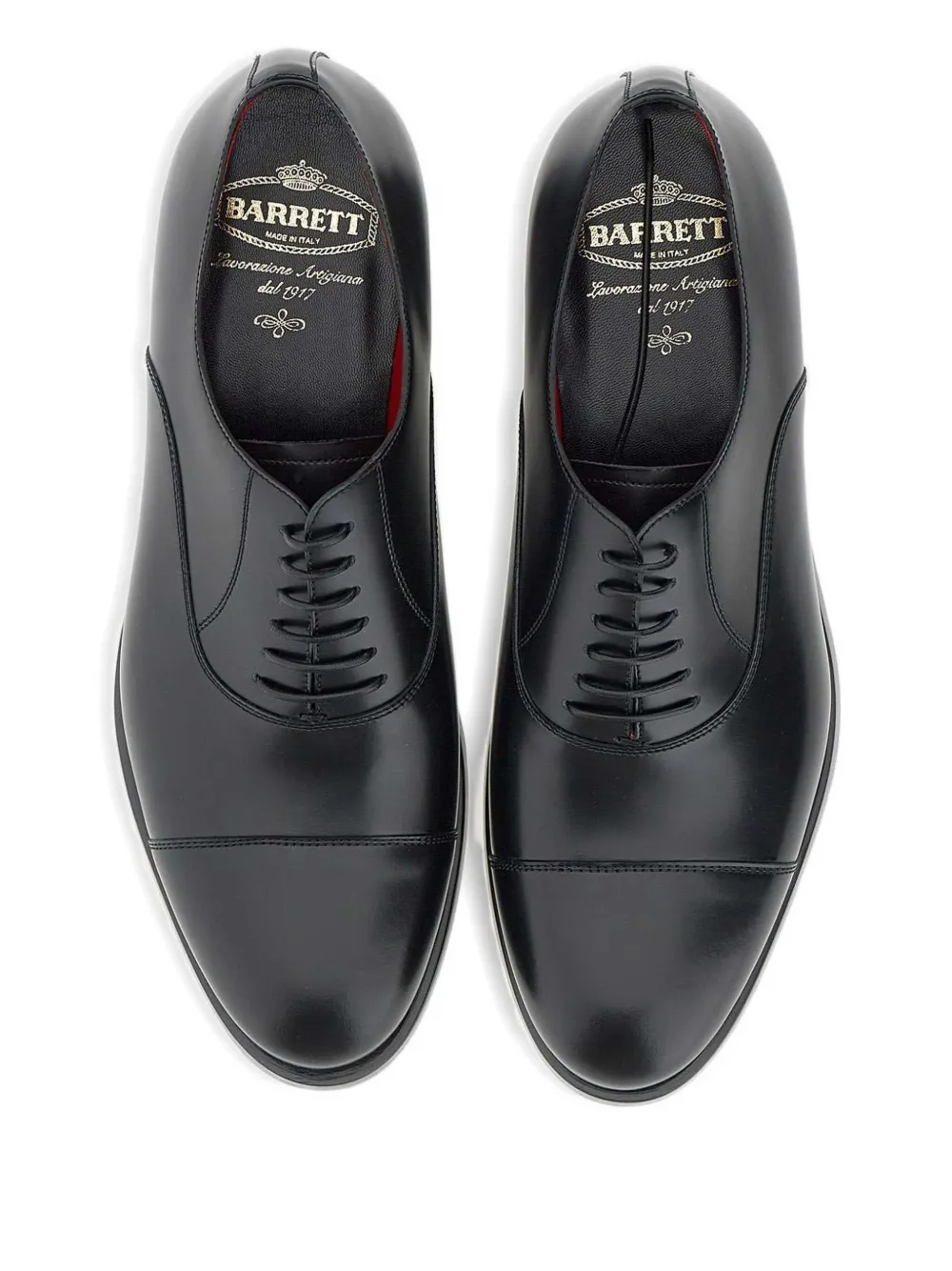 Neil Barrett cap-toe lace-up oxford shoes Black