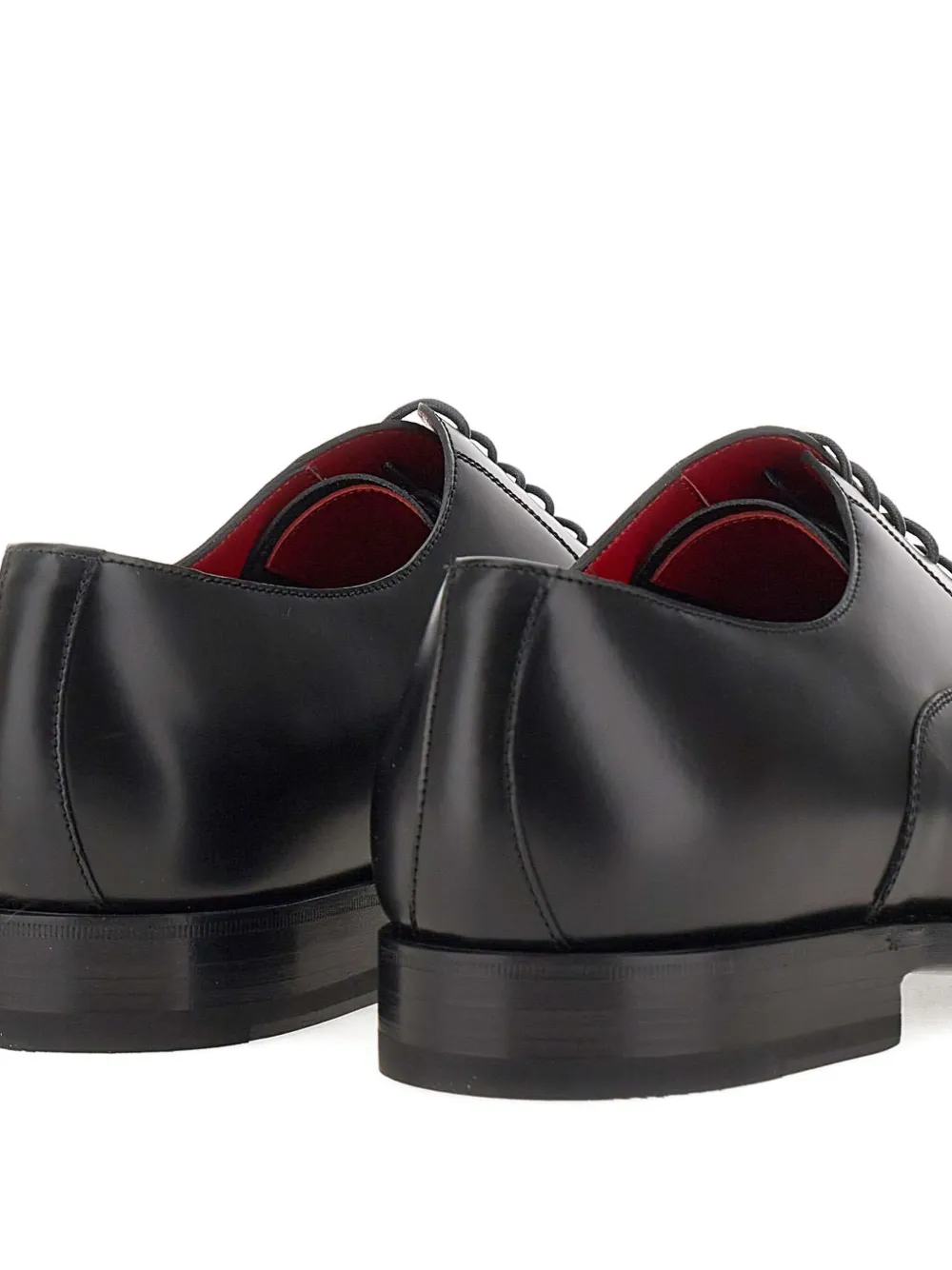 Neil Barrett cap-toe lace-up oxford shoes Black