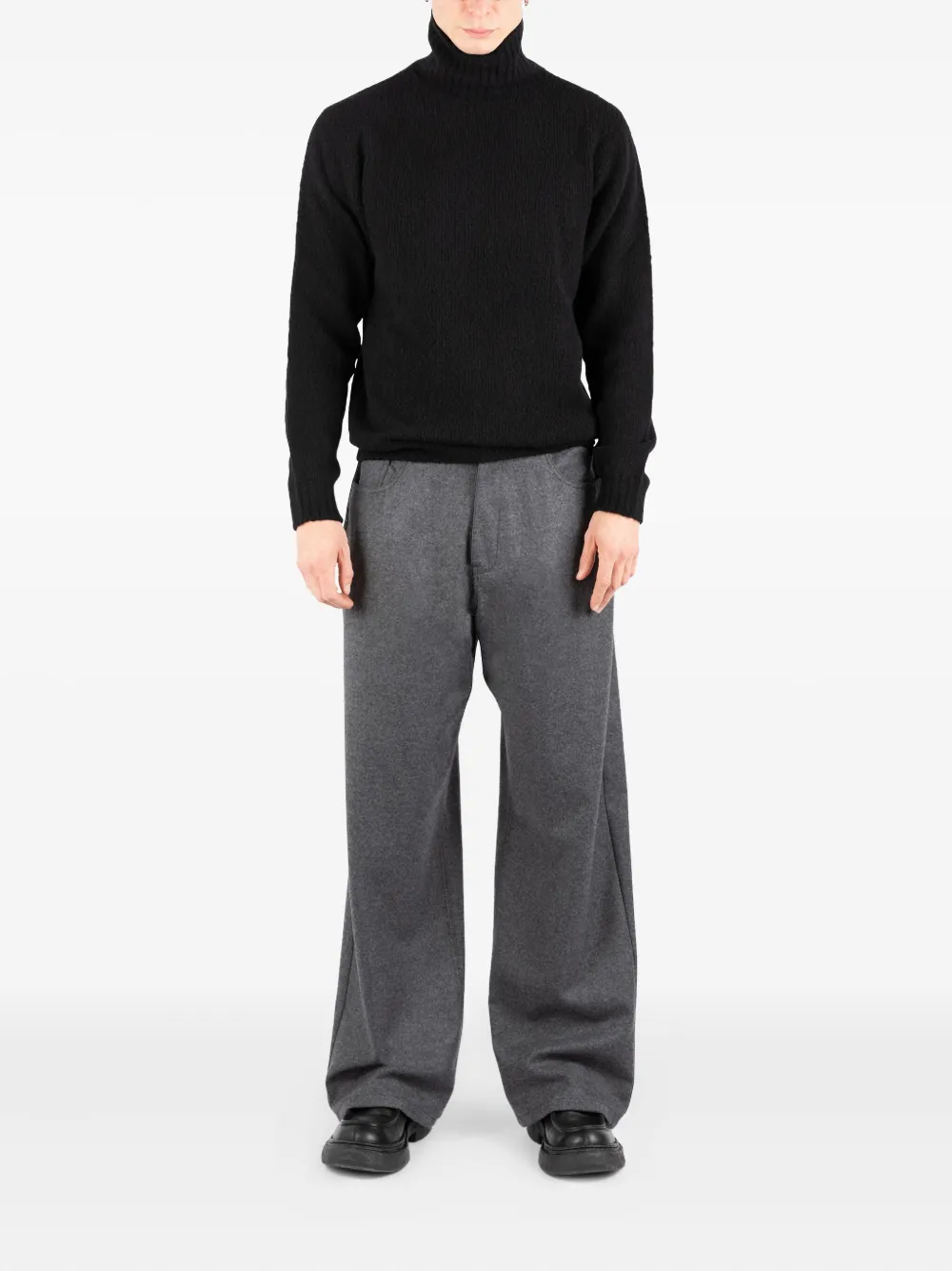 Société Anonyme Liam roll-neck jumper - Zwart