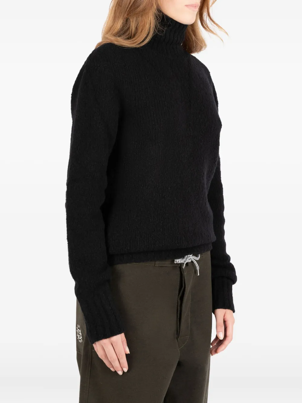 Société Anonyme Camer Roll-neck Sweater In Black