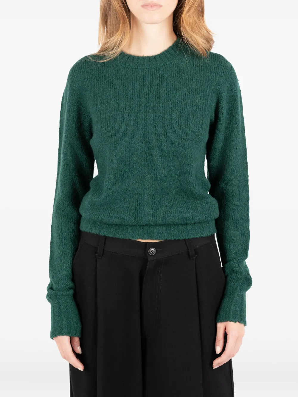 Société Anonyme Peggy Crew-neck Sweater In Green