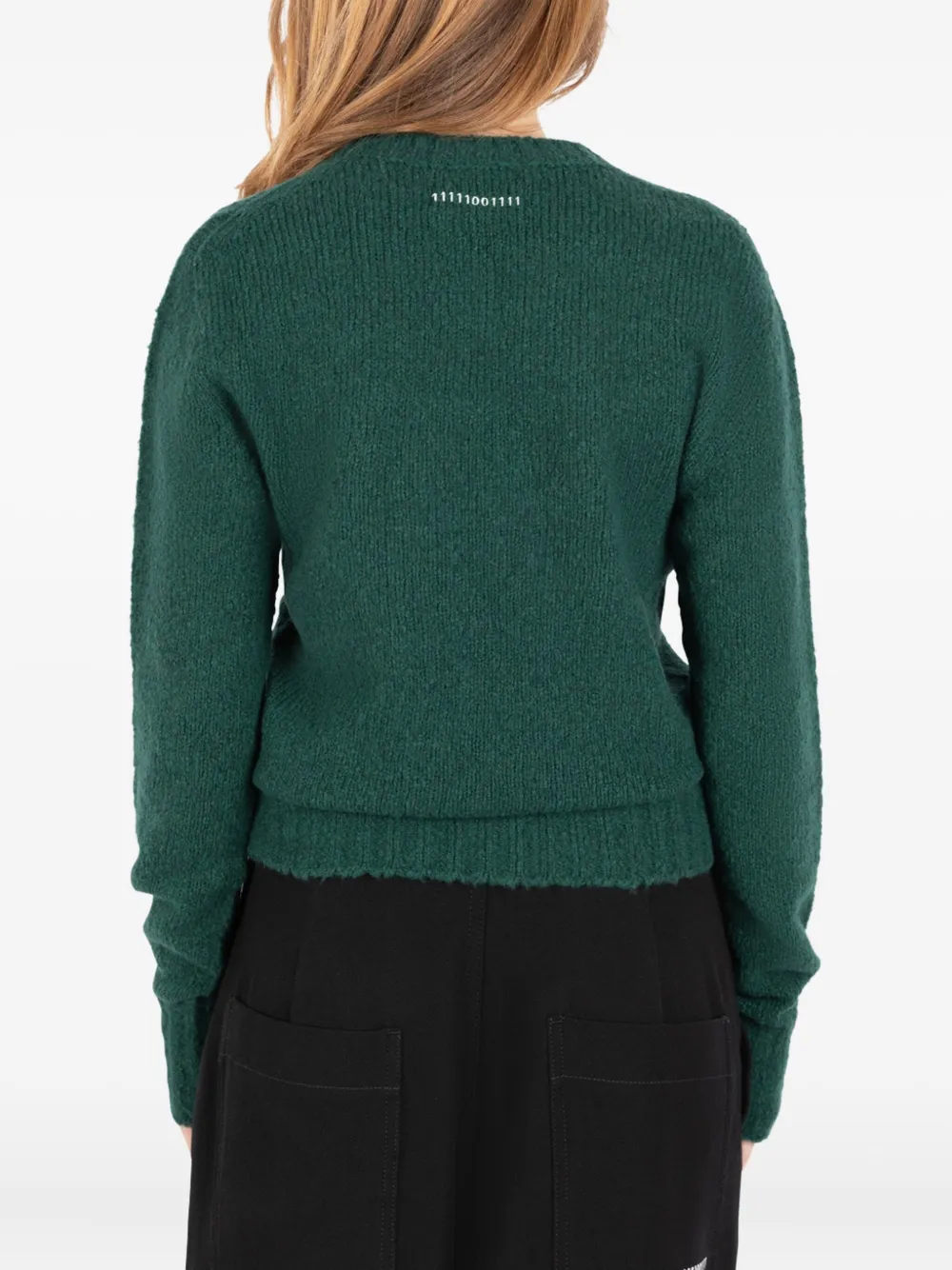 Société Anonyme Peggy Crew-neck Sweater In Green