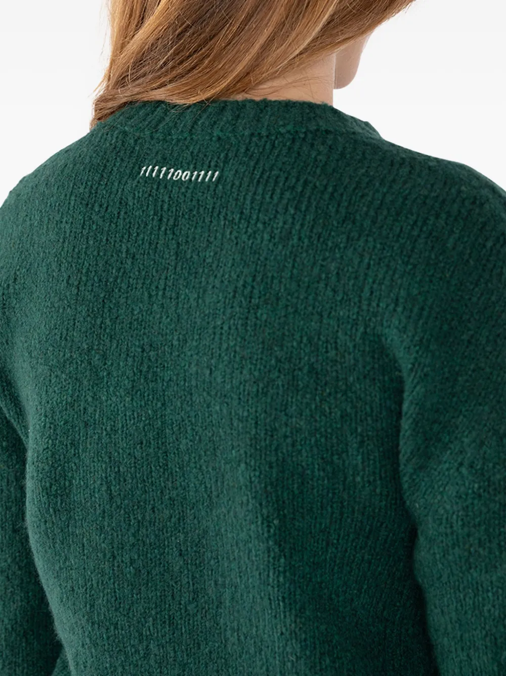 Société Anonyme Peggy Crew-neck Sweater In Green