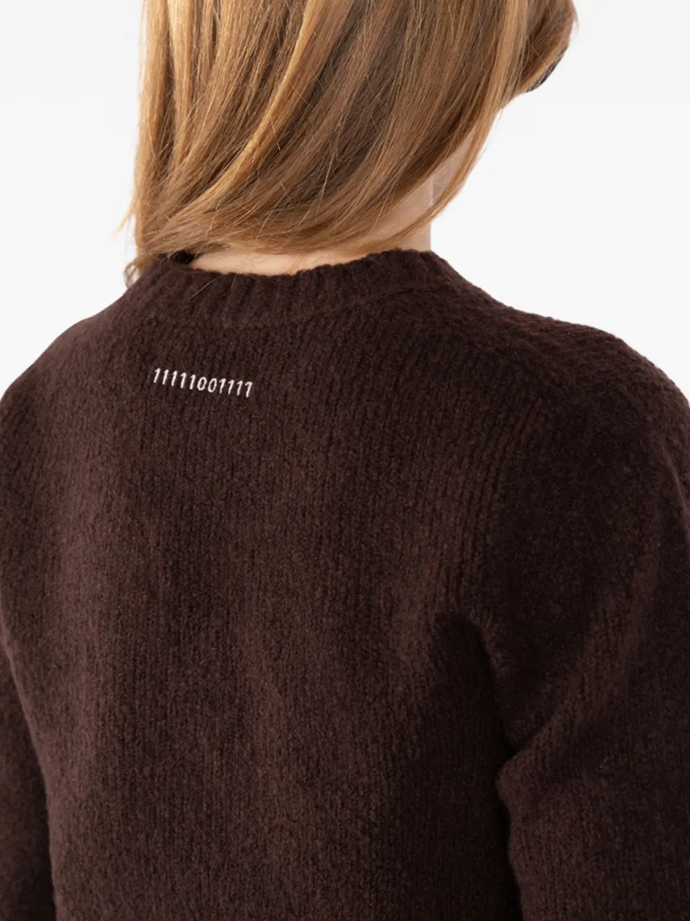 Société Anonyme Peggy Sweater In Burgundy
