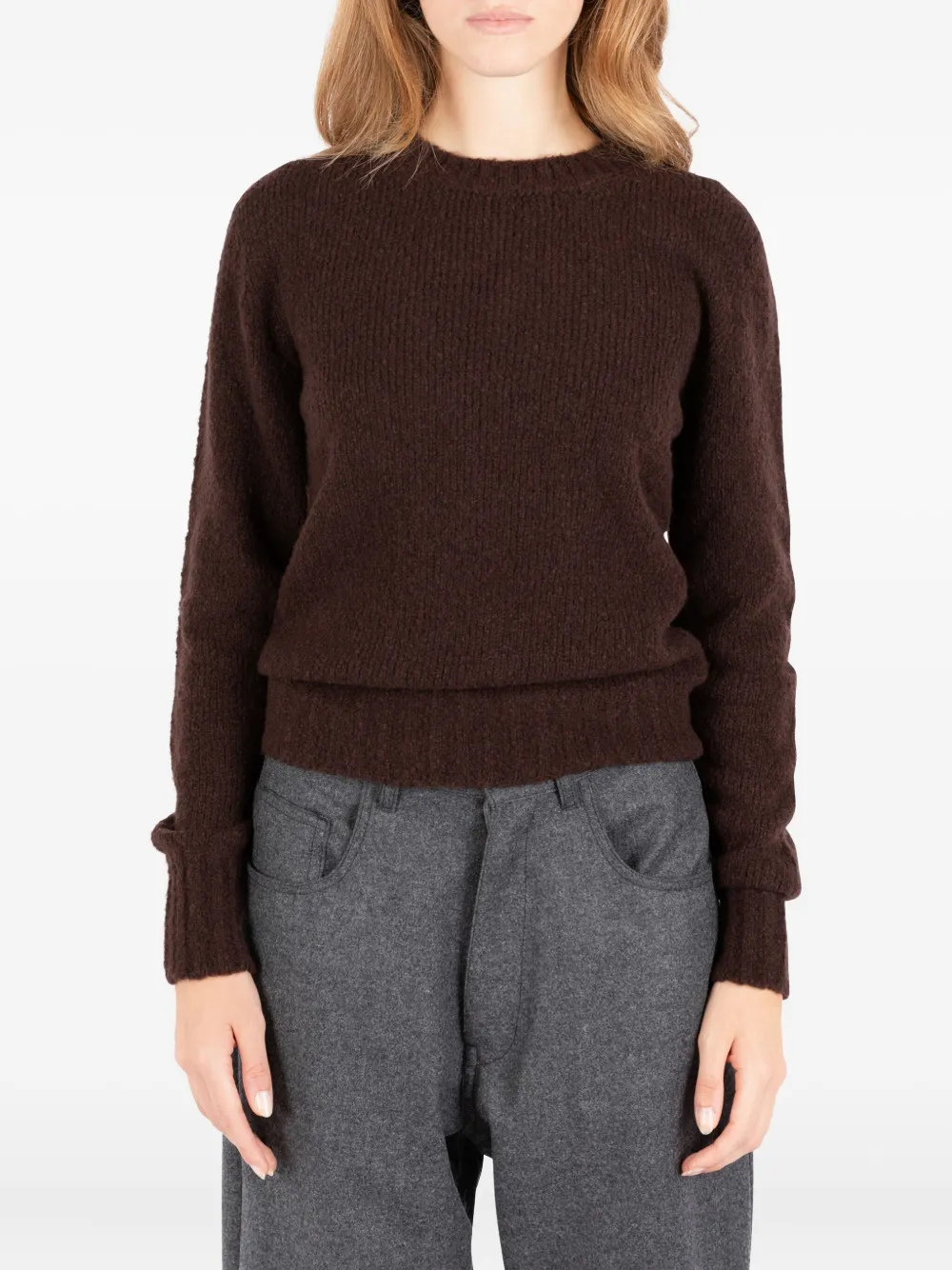Société Anonyme Peggy Sweater In Burgundy