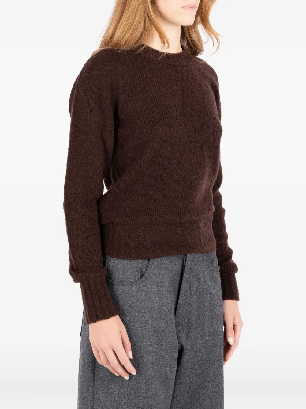 Société Anonyme Peggy Sweater In Burgundy