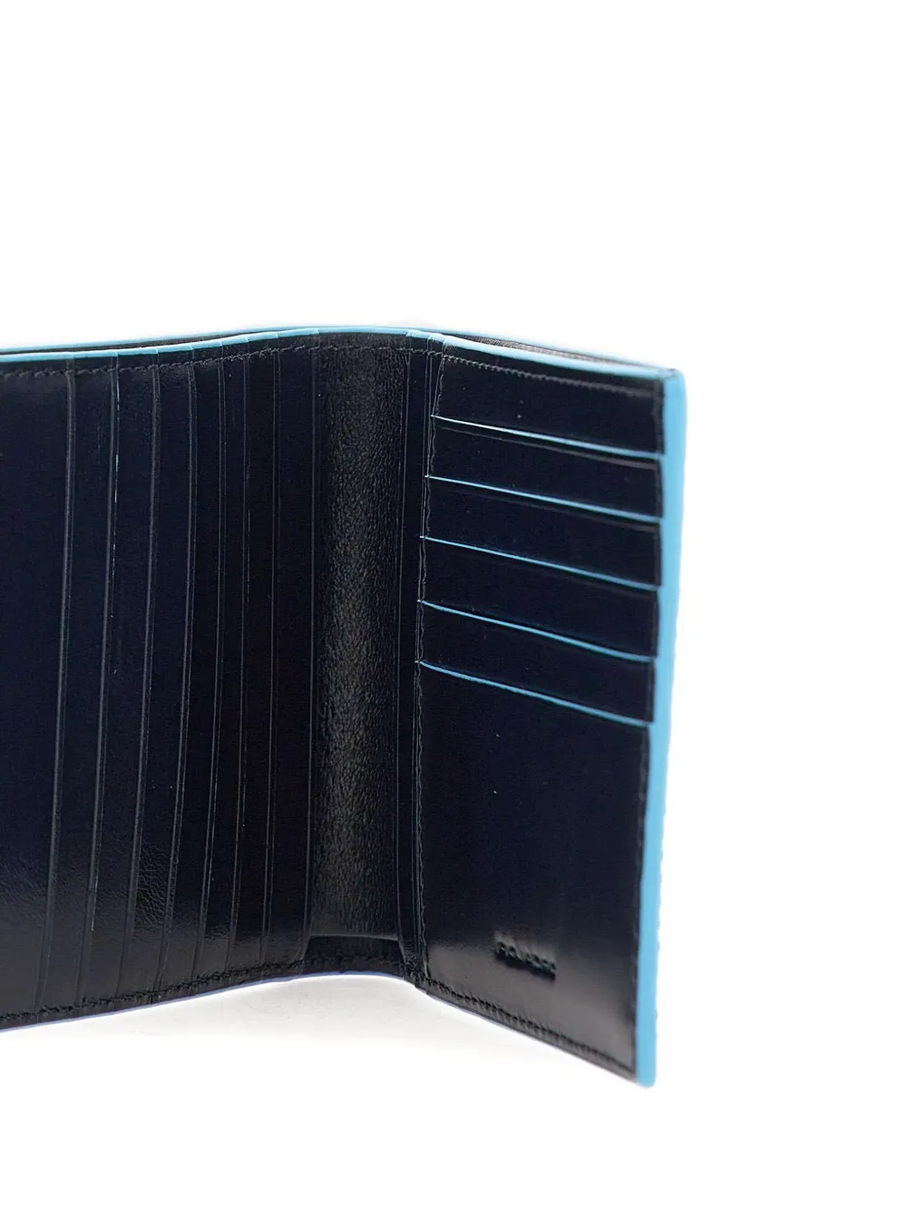 PIQUADRO leather wallet Blauw