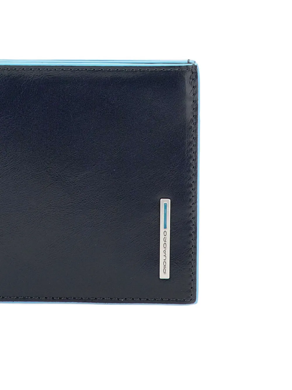 PIQUADRO leather wallet Blauw