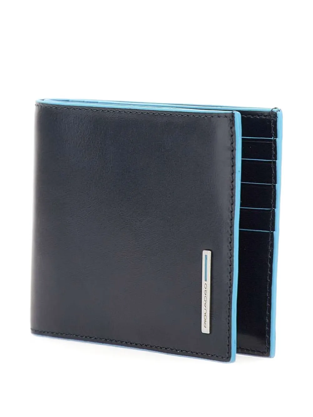 PIQUADRO leather wallet - Blu