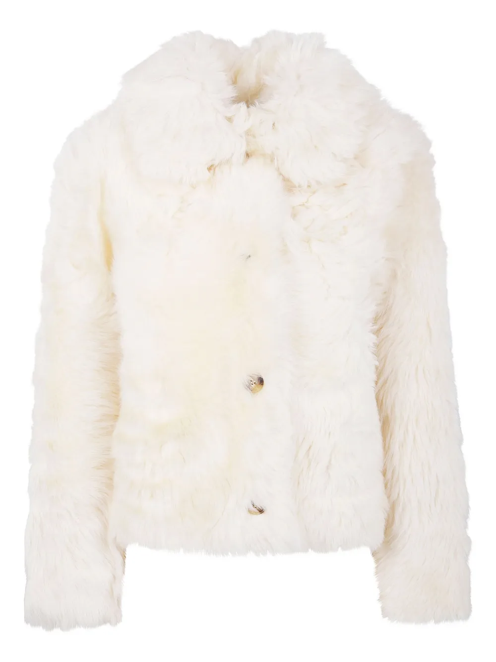 Yves Salomon long-sleeved lamb-fur jacket | Image 1
