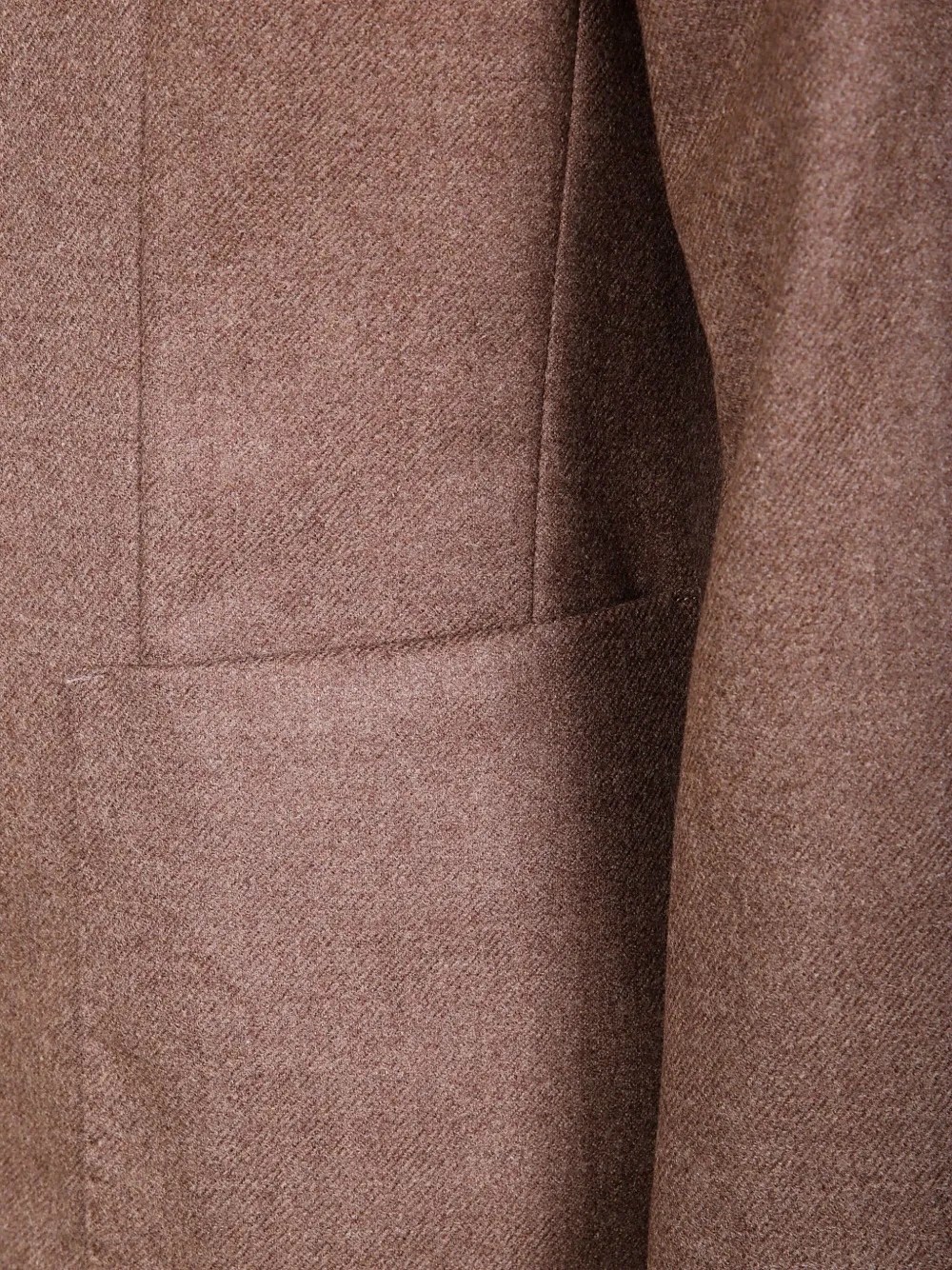Barba Napoli Patch-pocket Wool Blazer In Brown