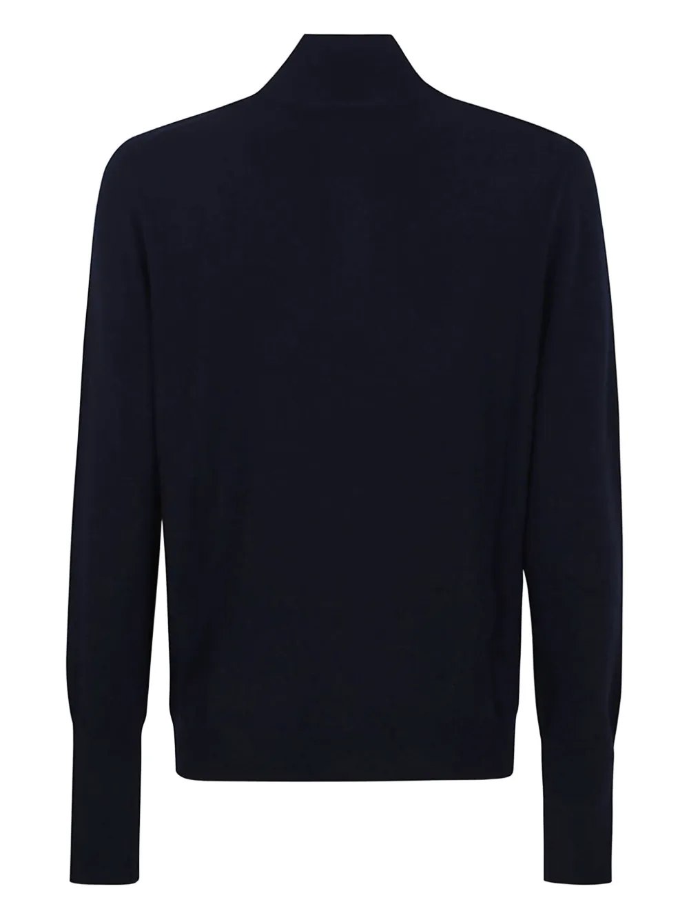 Ballantyne half-zip cashmere polo shirt - Blauw