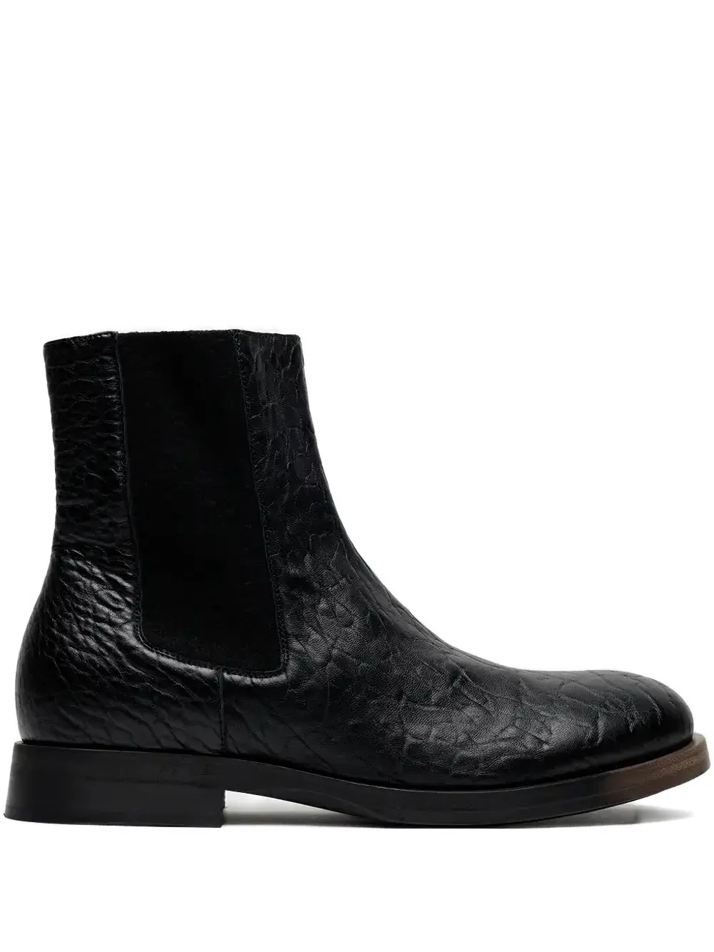 Uma Wang textured chelsea boots | Black | Image 1