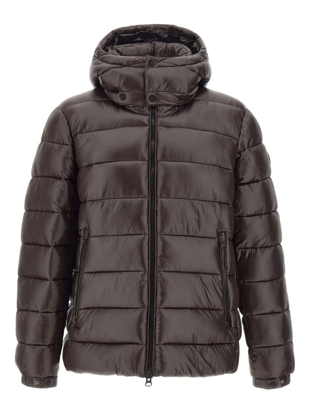 Save The Duck slouch-hood quilted jacket Bruin