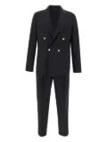 Briglia 1949 Briglia 1949 double-breasted peak-lapel suit - Black