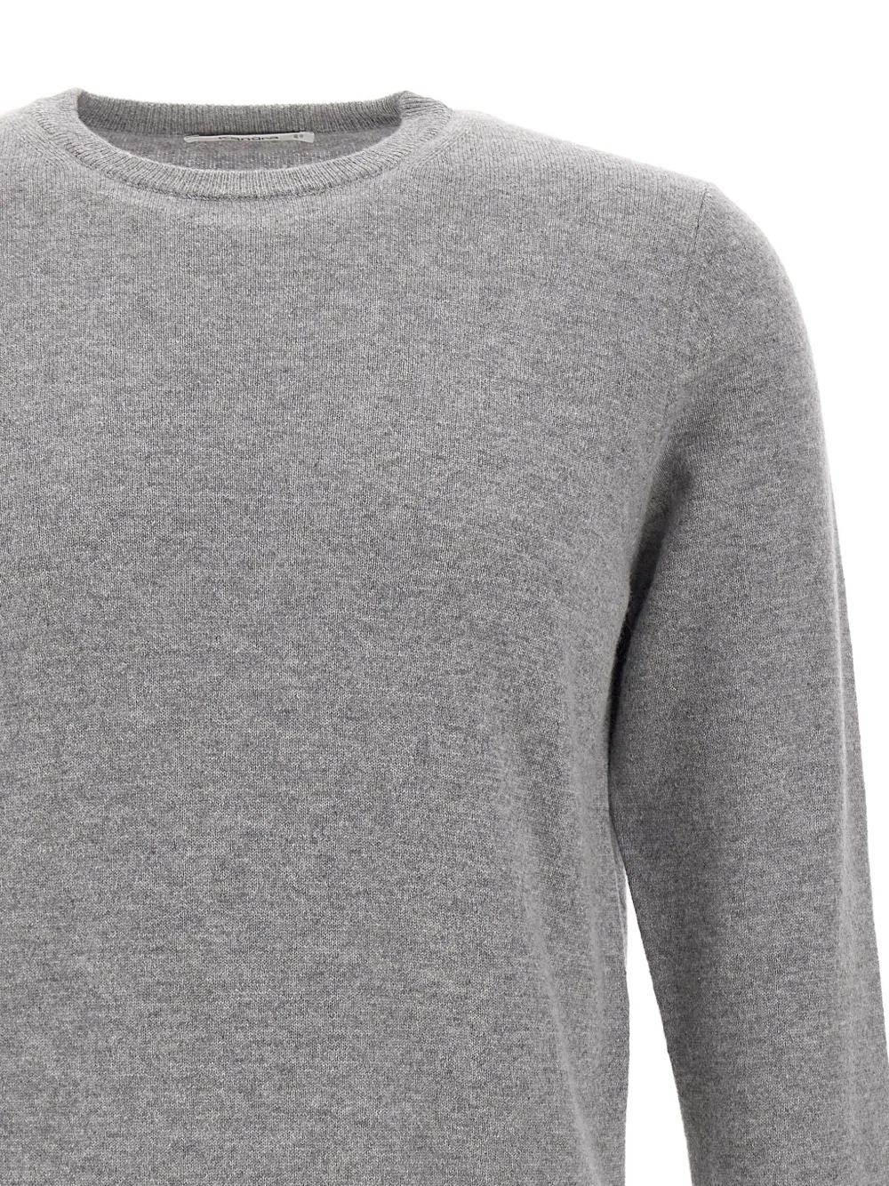 Kangra Cashmere Ribbed-cuff Cashmere Sweater In Gray