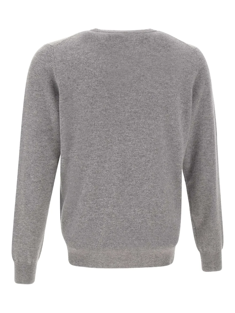 Kangra Cashmere Ribbed-cuff Cashmere Sweater In Gray
