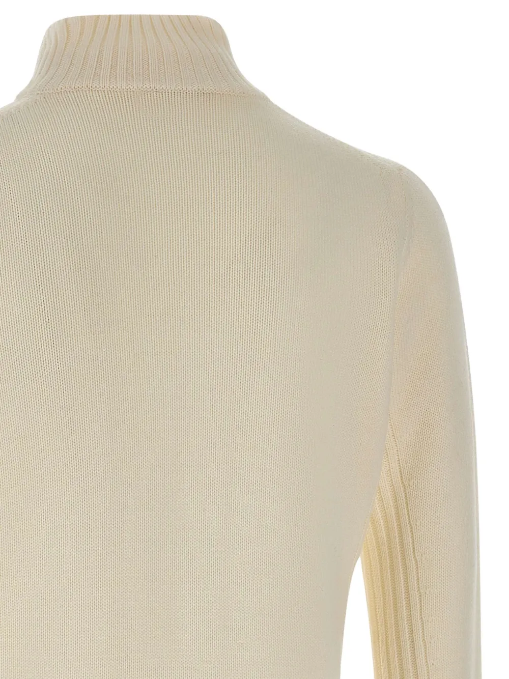 Kangra Cashmere Ribbed Zip-front Cardigan In Neutral