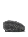 Borsalino checked wool beret - Grey