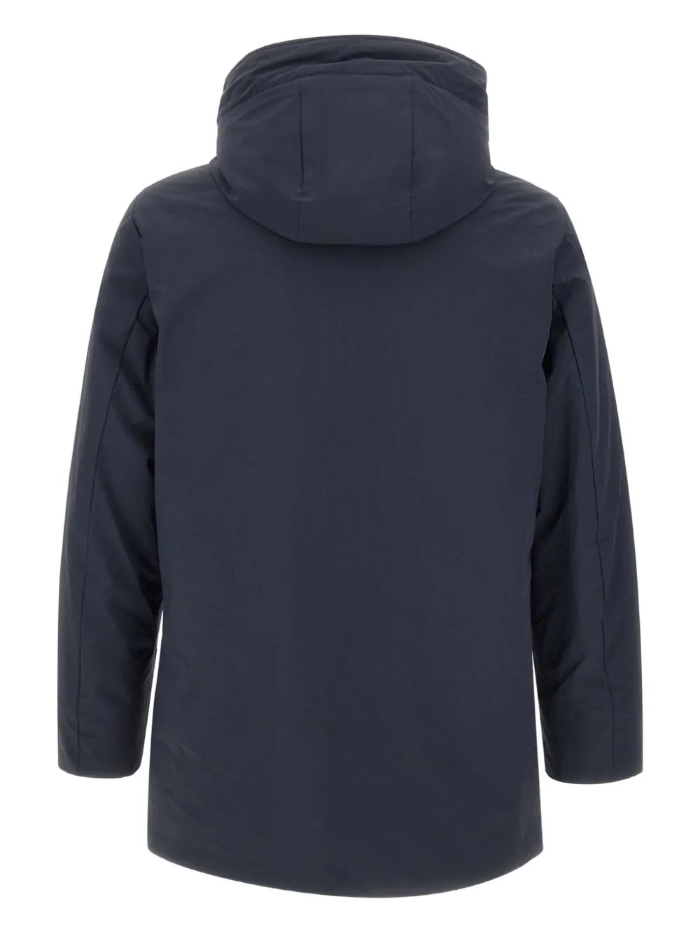 Woolrich flap-pockets padded coat - Blauw