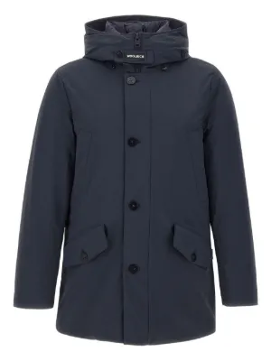Woolrich フーデッドコート | ブルー | FARFETCH JP