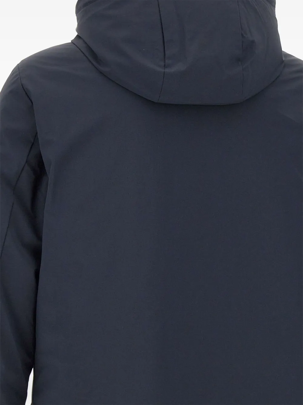 Woolrich flap-pockets padded coat Blauw