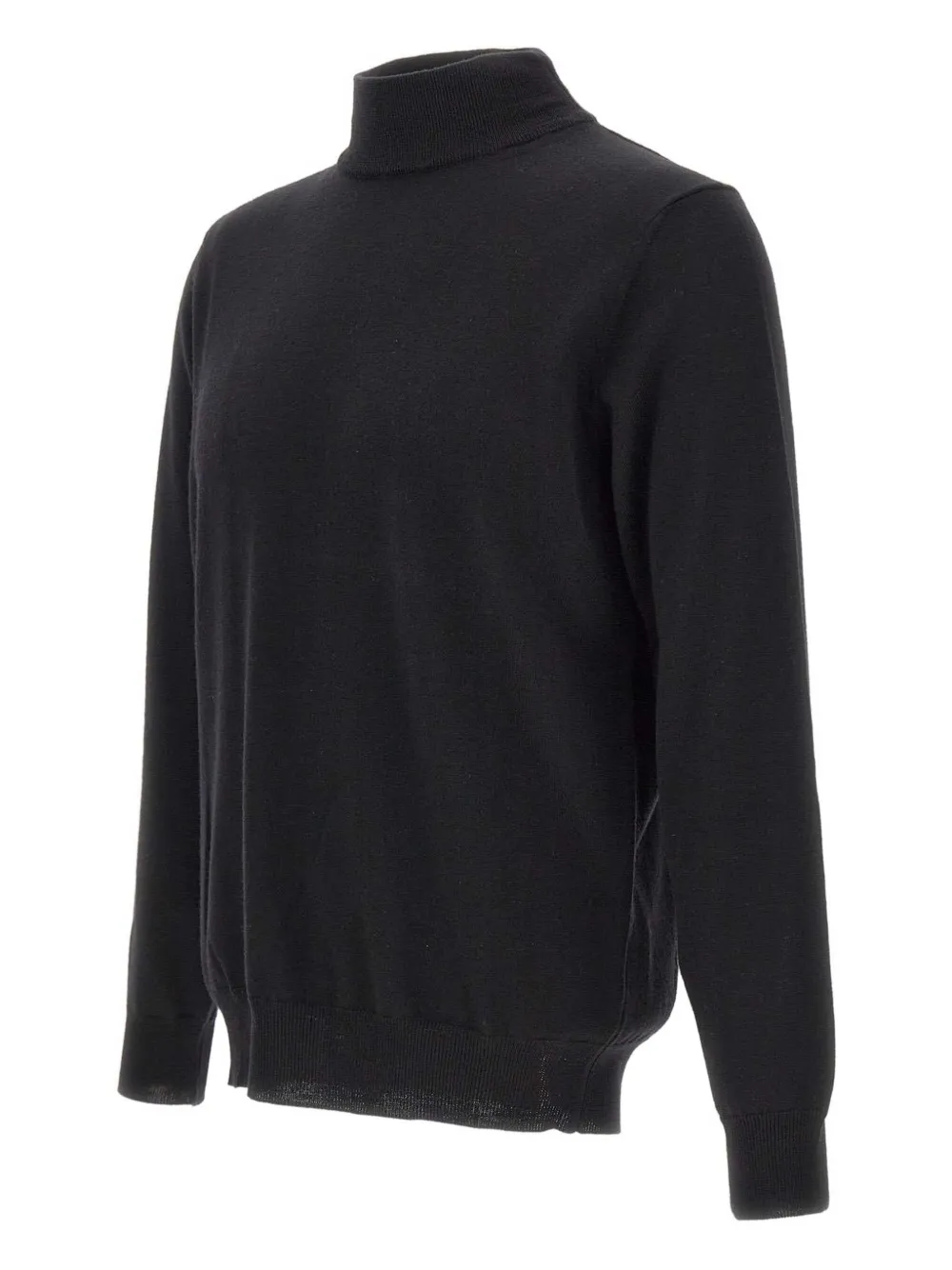 Kangra mock-neck ribbed-cuff sweater Zwart