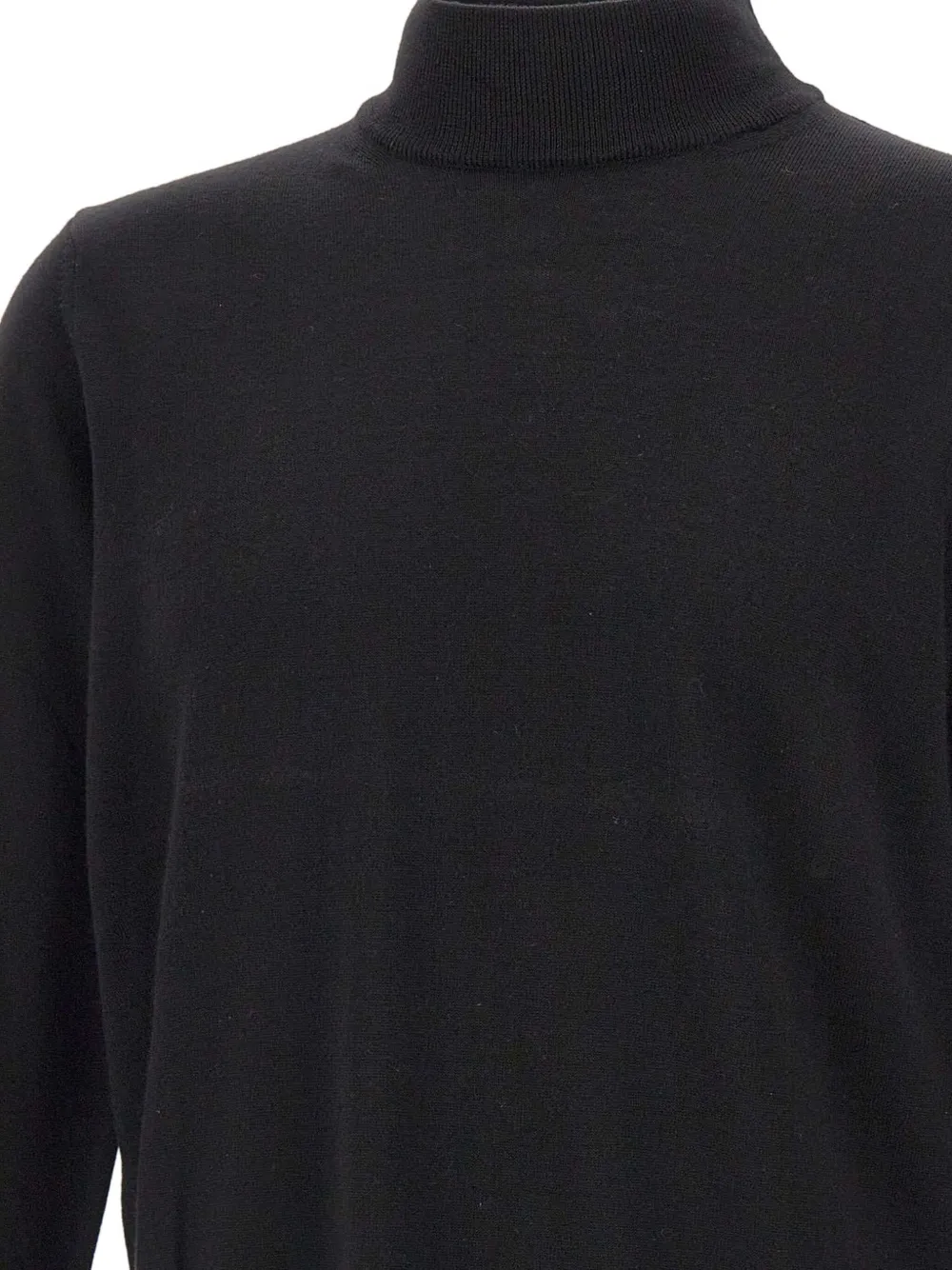Kangra mock-neck ribbed-cuff sweater Zwart