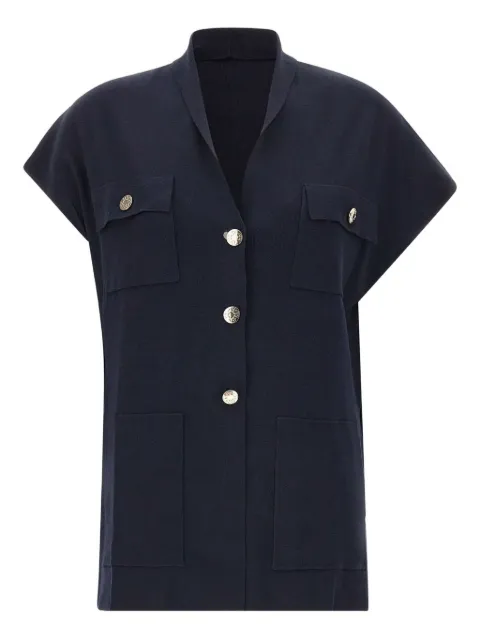 ELENA MIRO` button-pocket shirt