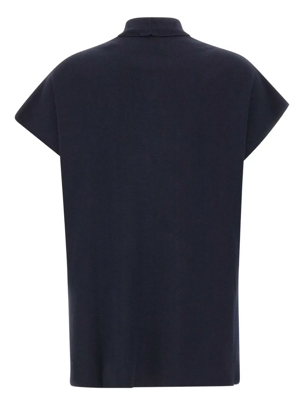 ELENA MIRO` Blouse met zak met knoop - Blauw