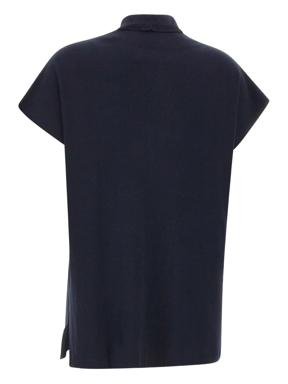 Elena Miro' Button-pocket Shirt In Blue