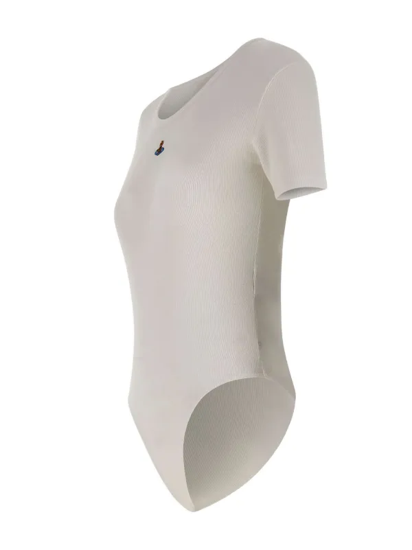 Vivienne Westwood ネイビー レオタード レア！ 90s Vivienne Westwood Orb Bodysuit
