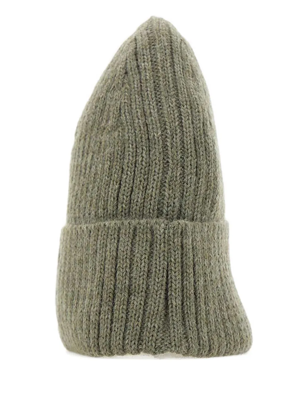 Maison Kitsuné fox-head ribbed beanie | Women | Image 2