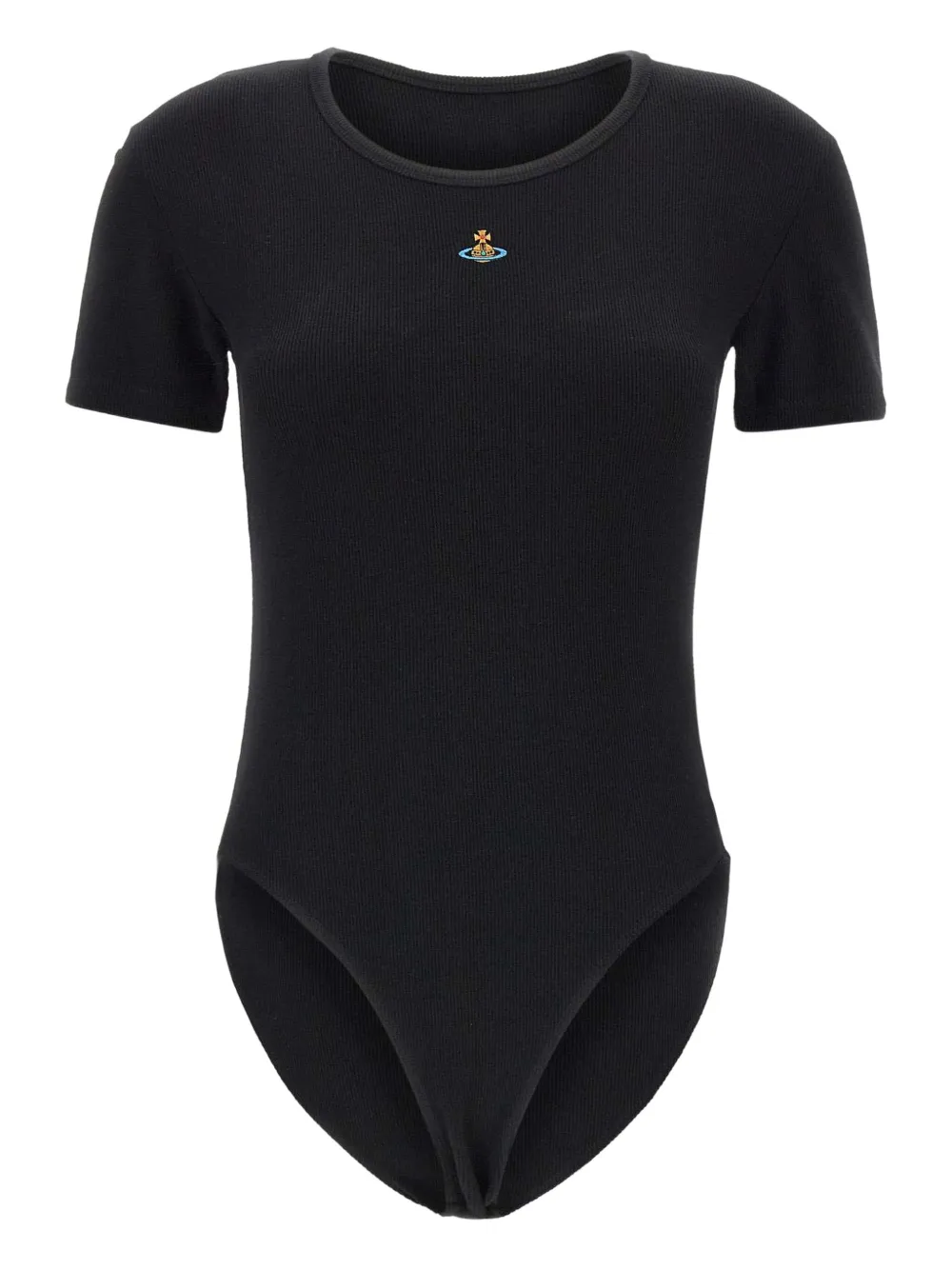 Vivienne Westwood embroidered-logo T-shirt | ブラック | Image 1