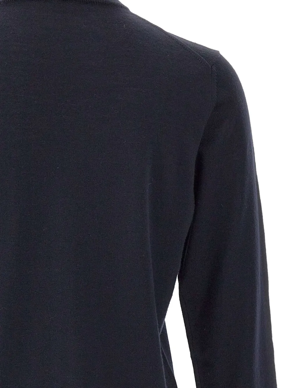 Kangra Cashmere Mock-neck Ribbed-cuff Sweater In Blue
