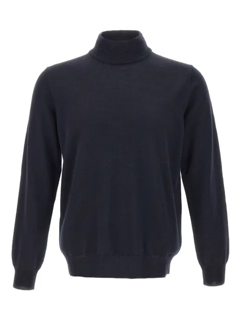 Kangra mock-neck ribbed-cuff sweater