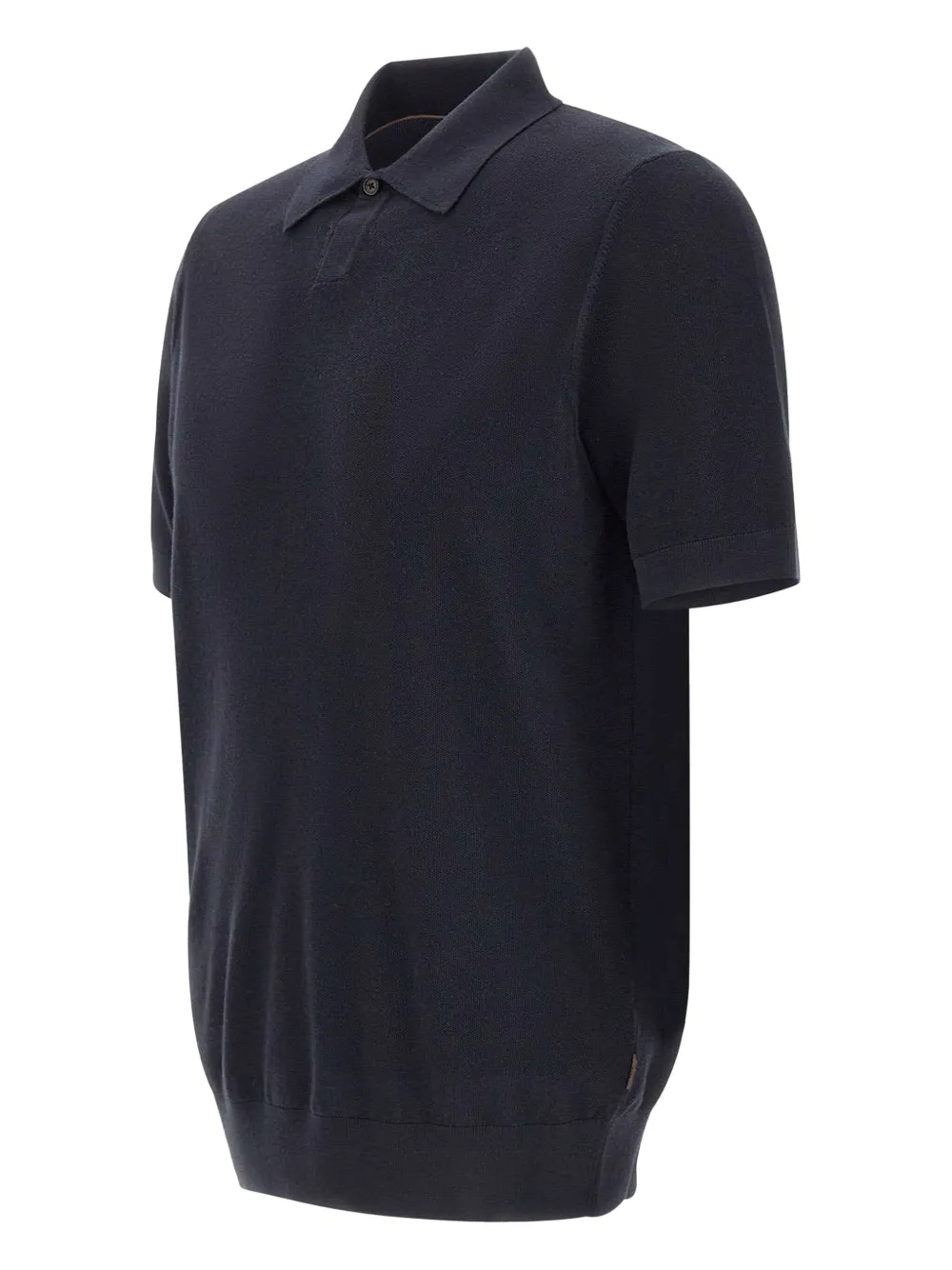 BOSS short-sleeve polo shirt Blauw